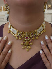 Varsha heritage necklace set