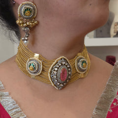 Fagun heritage necklace set