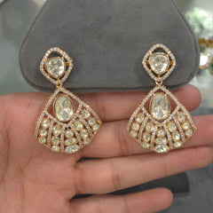 Noori moissanite polki set
