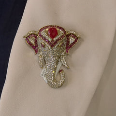 Kartik Ad brooch