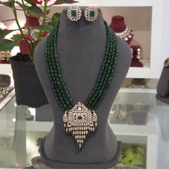 Manushri moissanite polki set