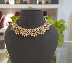 Parul antique polki set