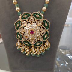 Jasica Moissanite polki long set