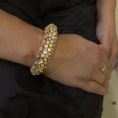 Shaguna moissanite polki bracelet