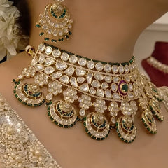 Mehraab bridal polki set