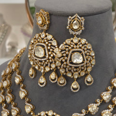 Parisha moissanite polki set