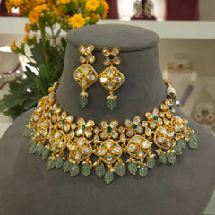 Nalini Moissanite choker set