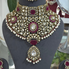 Ruksar bridal victorian polki