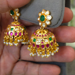 Mehraaz moissanite polki set
