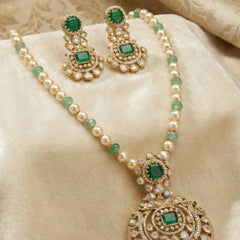 Baani moissanite polki p set