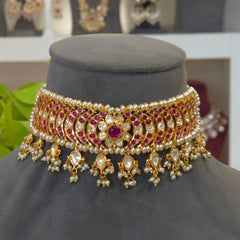 Mehraaz moissanite polki set