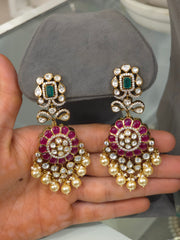 Suparna polki necklace set