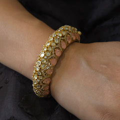 Shaguna moissanite polki bracelet