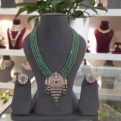 Manushri moissanite polki set