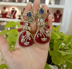 Mahi polki Earrings