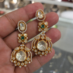 Ruhani moissanite polki set
