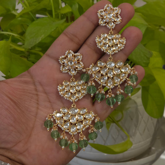 Julia polki earrings