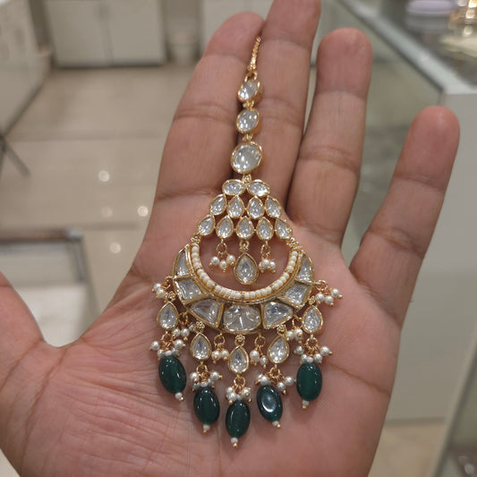 Yashvi Polki Maangtikka