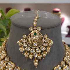 Megha Antique polki set