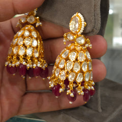 Meraki moissanite polki set