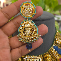 The royal majesty moissanite polki set