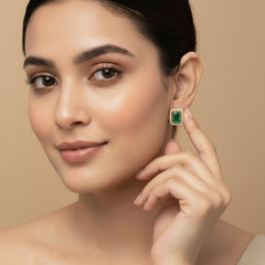 Ahana Moissanite studs