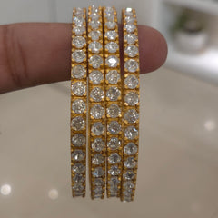 Naina moissanite bangles