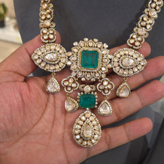 Rehaana moissanite polki set