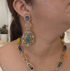 Rehana pastel statement set