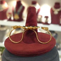 Meena three finger ring