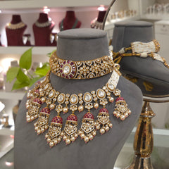 Indraya bridal necklace set