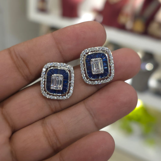 Claire cz coloured studs