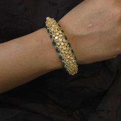 Shaguna moissanite polki bracelet