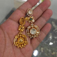 Ruhani moissanite polki set