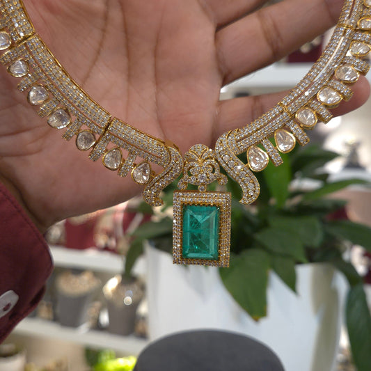 Fanny moissanite set