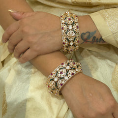 Keerthi polki bangles