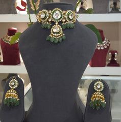 Ridhi kundan polki set