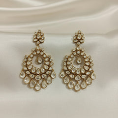 Beera moissanite earrings