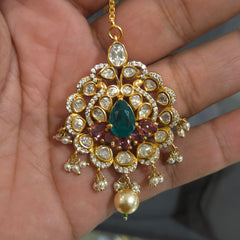 Vidushi polki bridal set