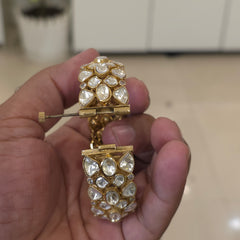 Aavni moissanite polki bangles