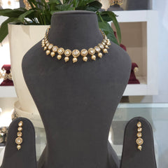 Isha kundan polki set