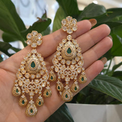 Harleen polki necklace set