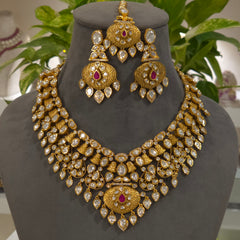 Anshu Antique kundan set