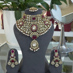 Ruksar bridal victorian polki