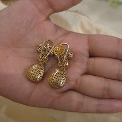 Karni handcrafted moissanite polki set