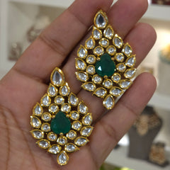 Radha kundan earrings