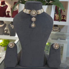 Mridhu moissanite choker set