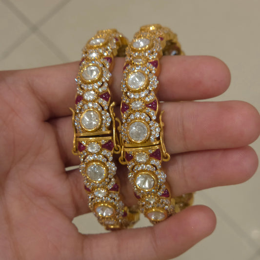 Vina Polki bangles