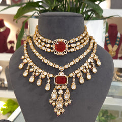 Mishthi bridal polki set