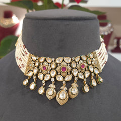 Mahima polki necklace set